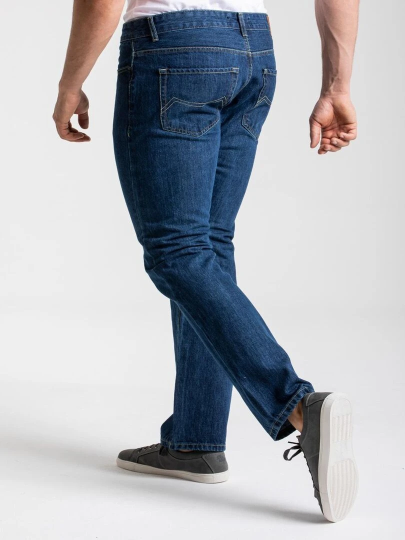 Jeans coupe droite RL70 confort coton stone washed 'Rica Lewis'   Bleu