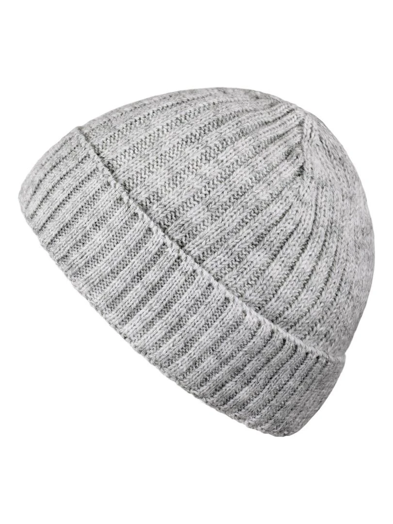 Bonnet court Dakota Made in UE Gris clair
