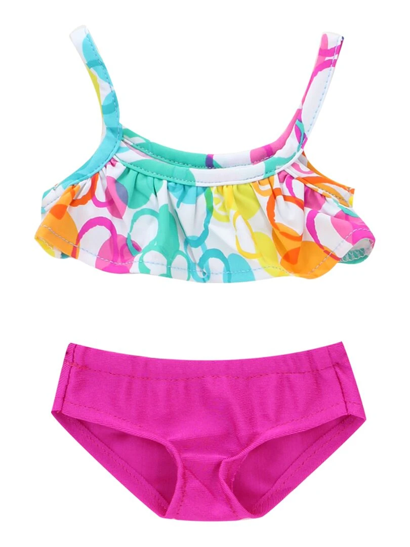 Sophia's Poupee 18" Bikini à Bulles Boogie Board Ballon de Plage Eau et Lotion Solaire N/A