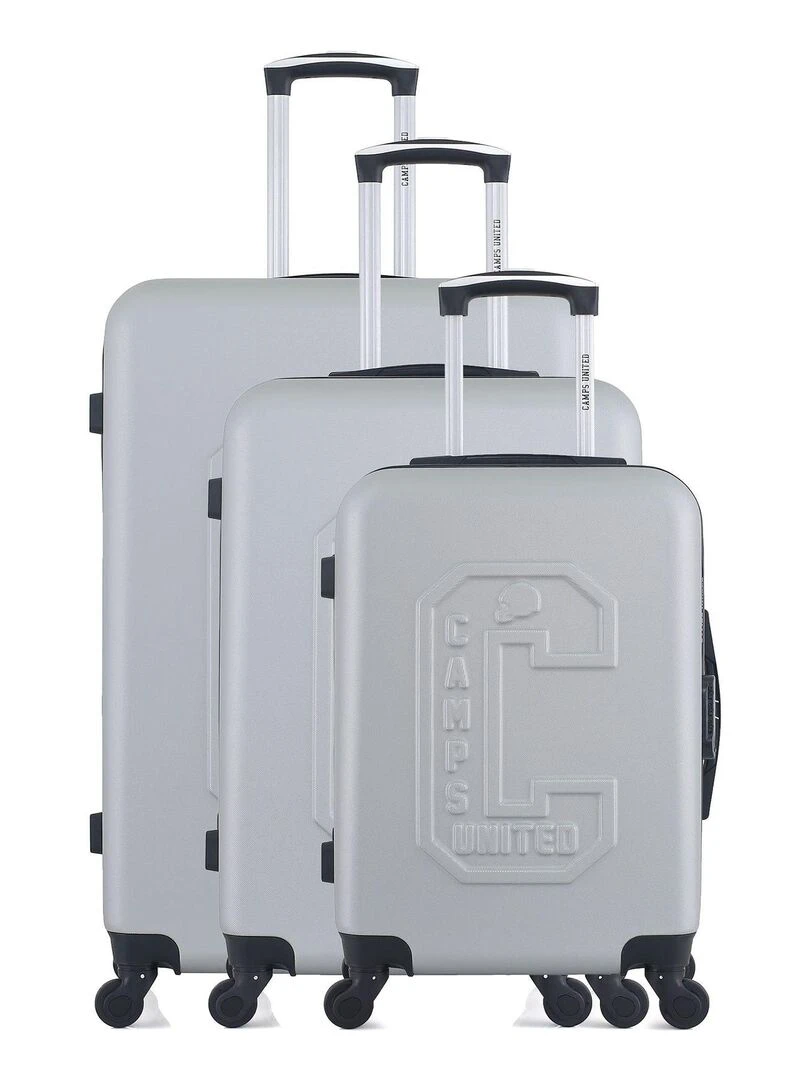 CAMPS UNITED SET DE 3 VALISES UCLA Gris
