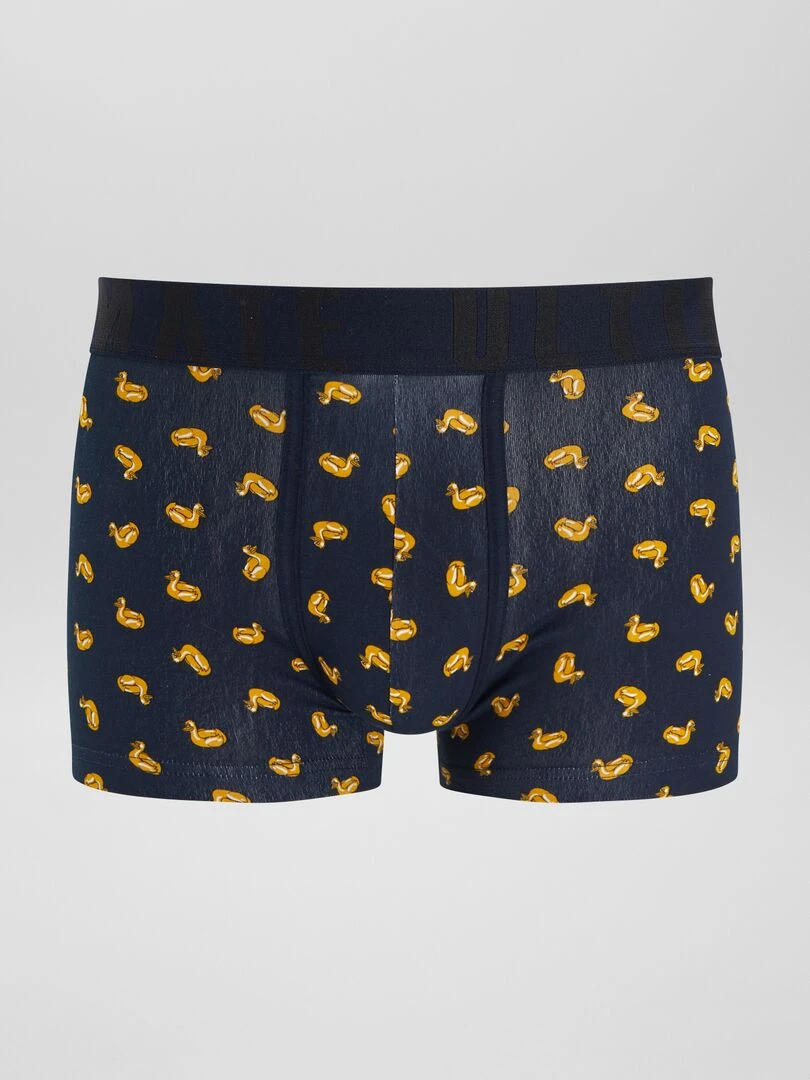 Lot de 3 boxers fantaisie   Bleu/jaune