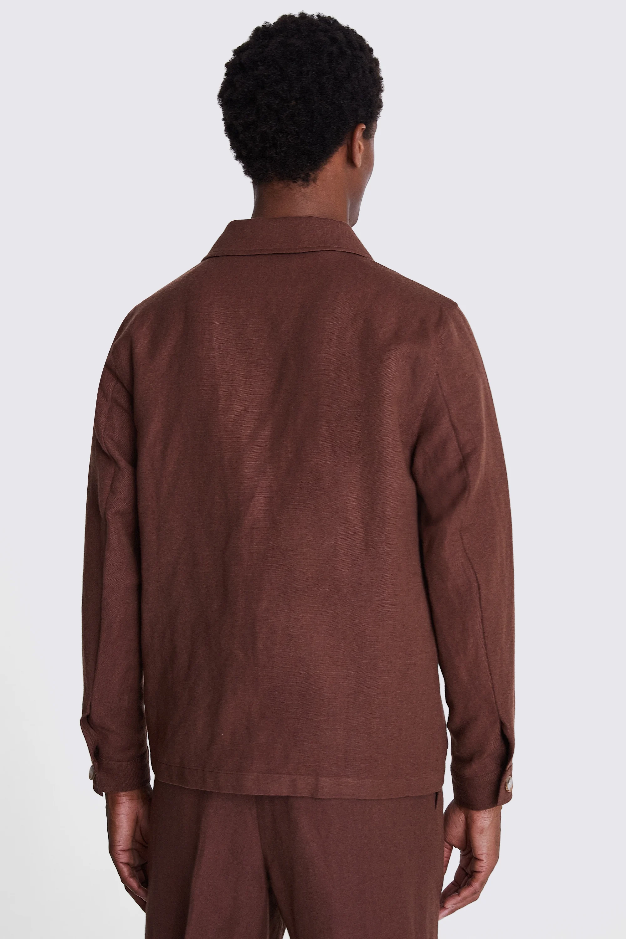 Navy Denim Three Pocket Shacket   Buy Online at Moss