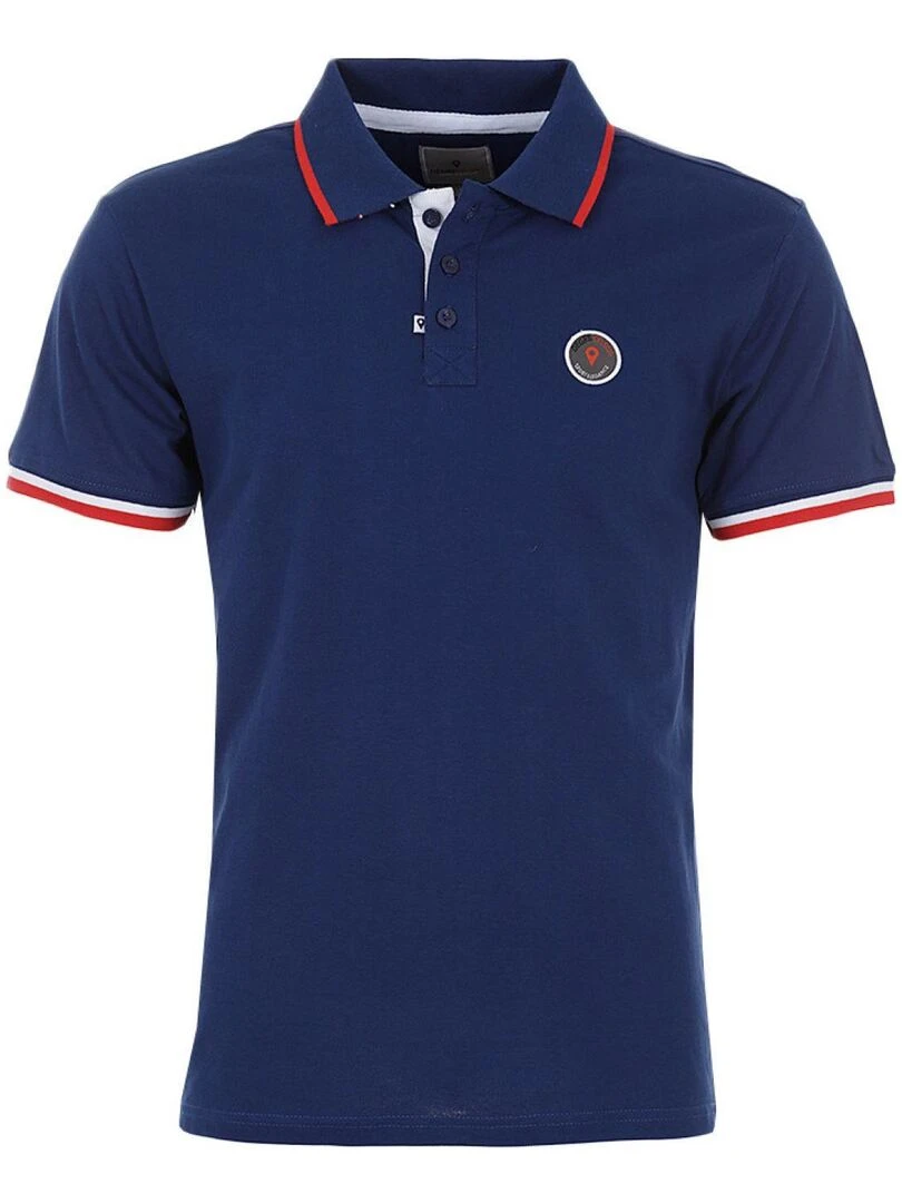 Polo manches courtes garçon ECODY DEGRE CELSIUS Bleu marine