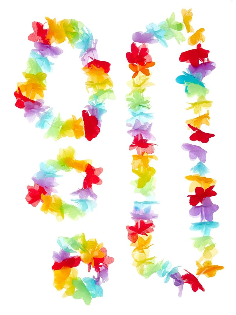 Set 'Aloha' multicolore