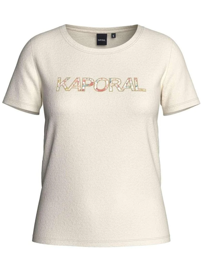 KAPORAL   T shirt col rond   Blanc