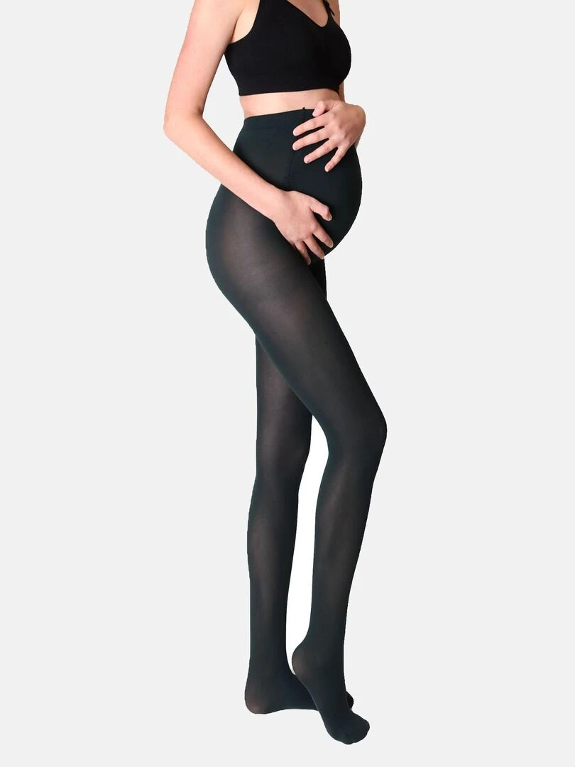 Collants de grossesse opaques confortables 60den (Mamsy) Vert