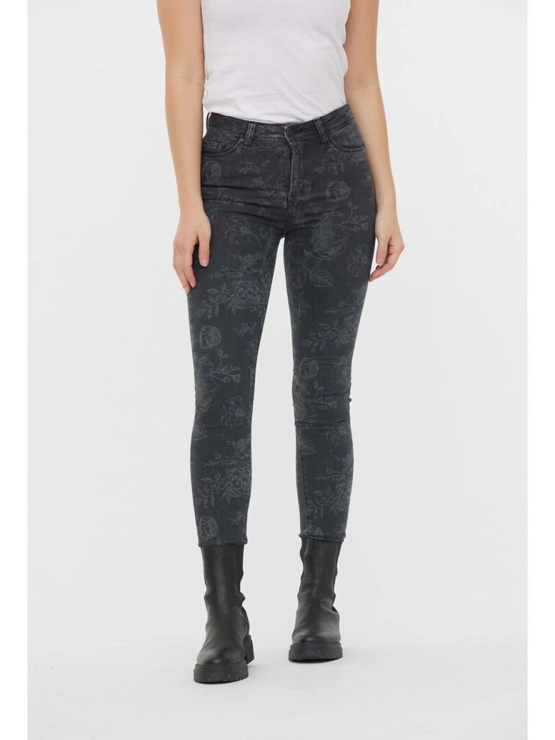 Lee Cooper Jean coton slim push up JAMIA Gris