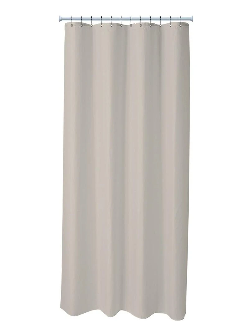 Guy Levasseur Rideau de douche uni 180 x 200cm Beige