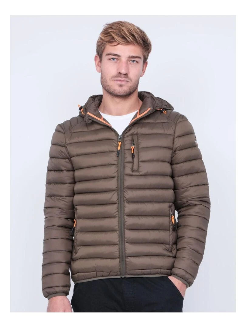 Doudoune légère capuche ZEGEL Kaki