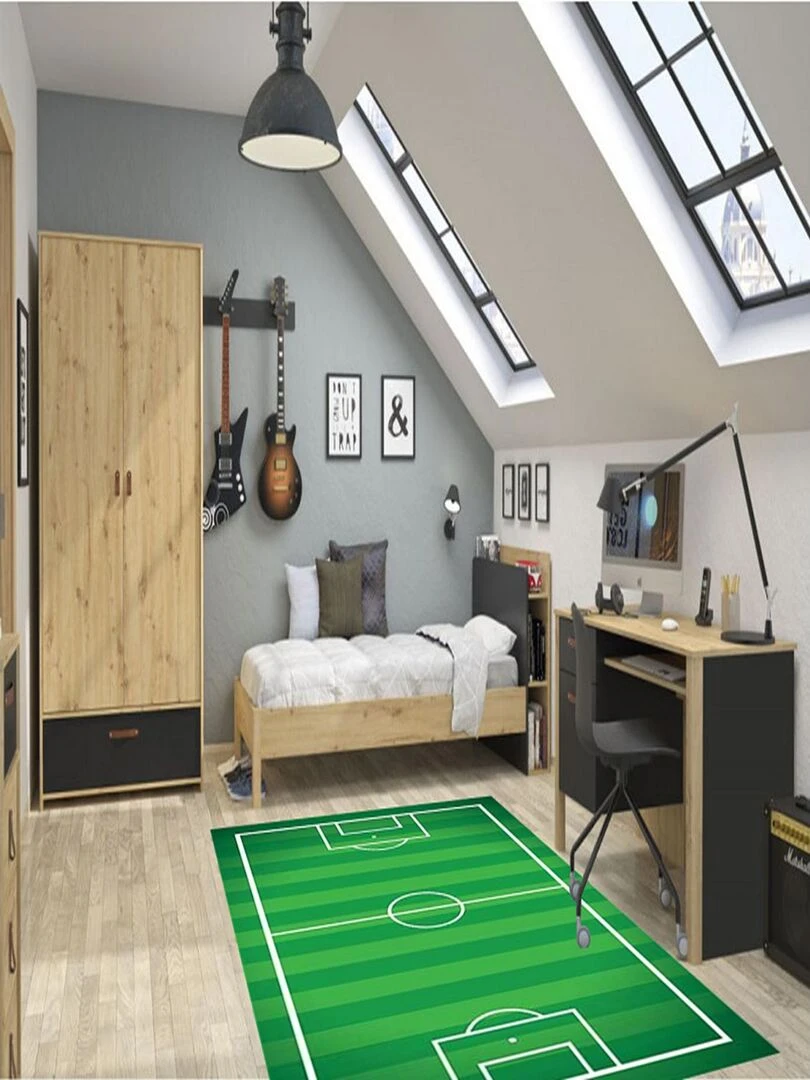 Tapis SOCCER Vert Vert