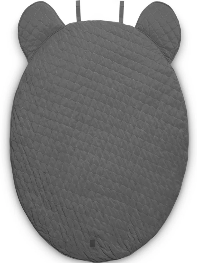 Tapis De Jeu Rond Storm Grey Gris (110 Cm) Gris
