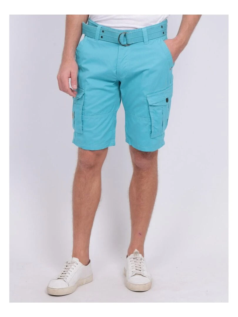 BERMUDA BATTLE BASTAING Bleu turquoise
