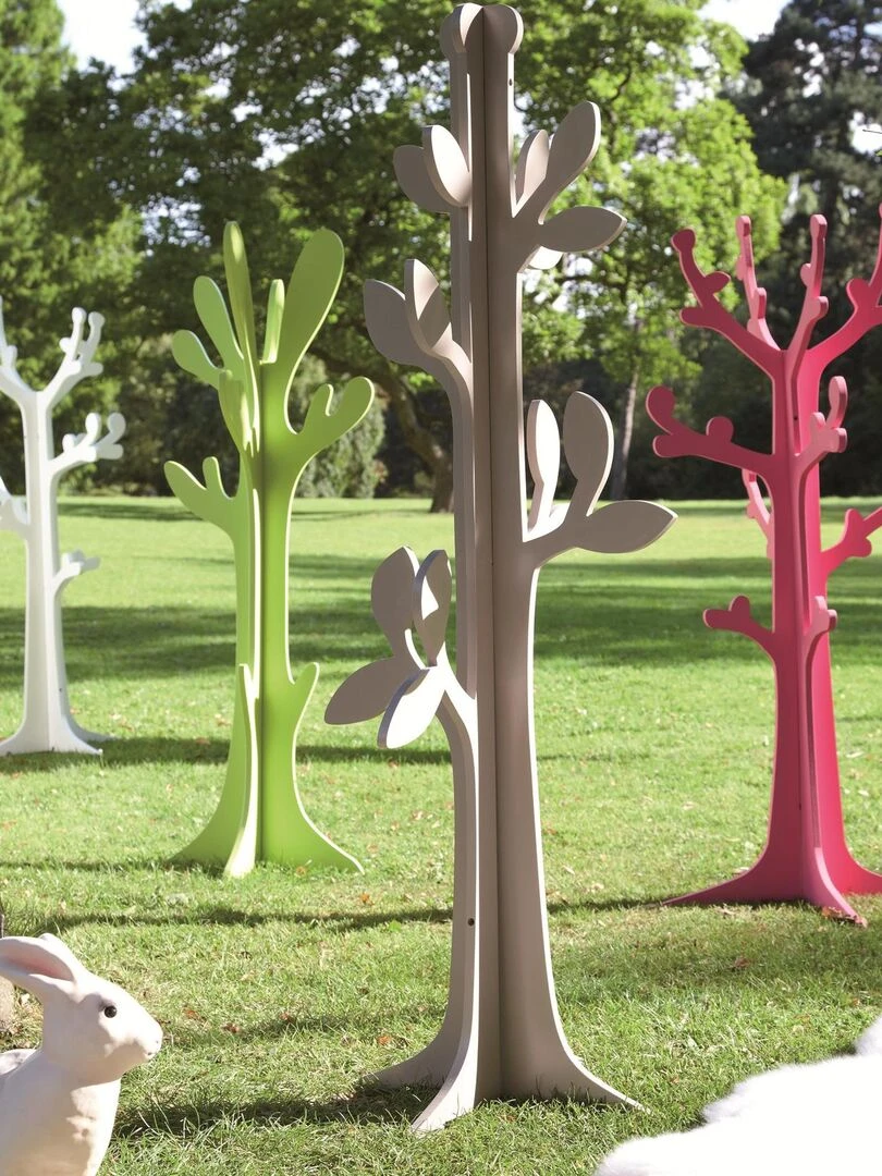 Arbre portant en forme de cerisier   Rose fushia