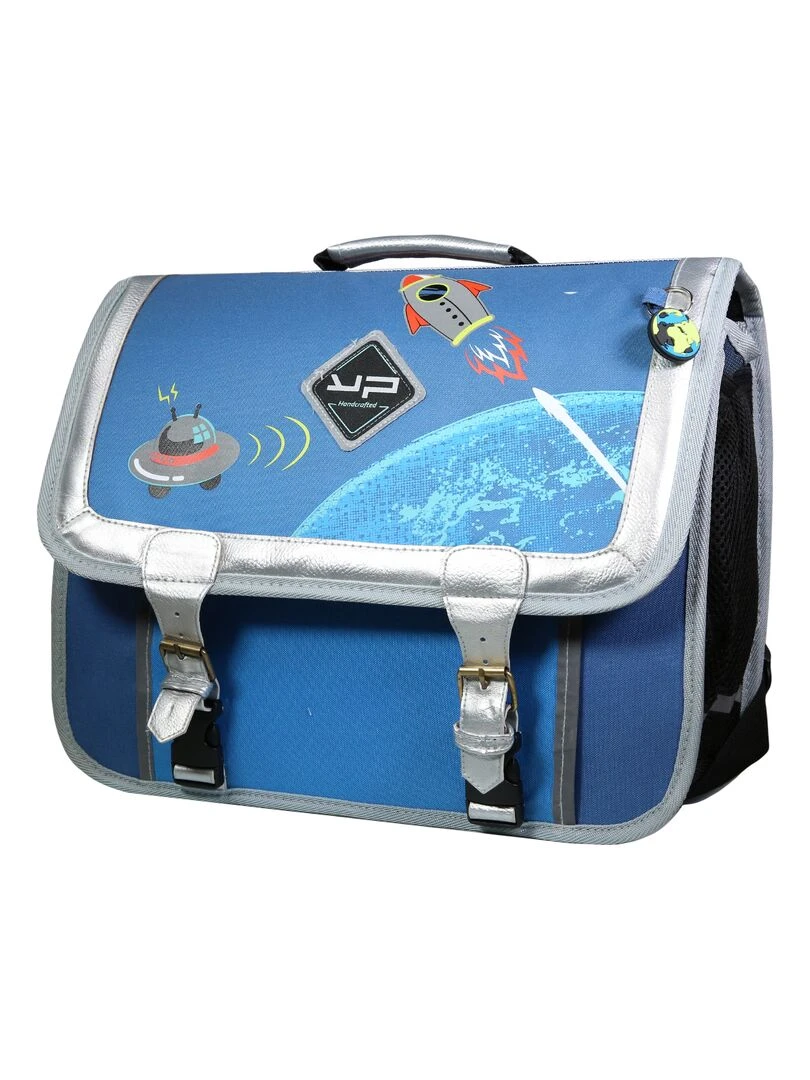BODYPACK Cartable 38 cm recyclé objectif lune Bleu