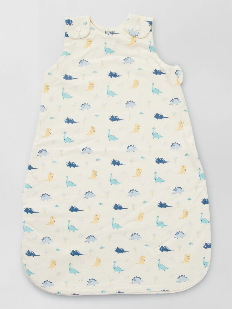 Gigoteuse légère en jersey TOG 1 Beige 'dino'