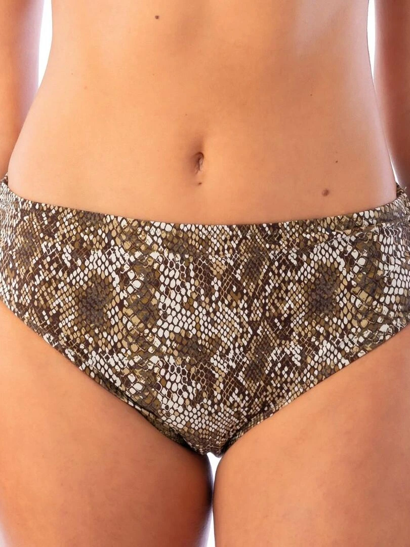 Bas de maillot de bain réglable Estela Marron