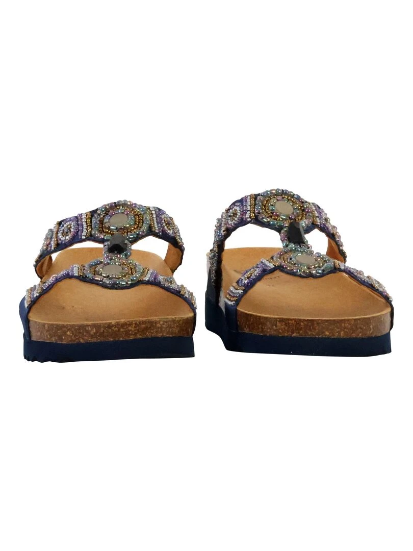 Mules à Enfiler Scholl New Bogota'Wedge   Bleu