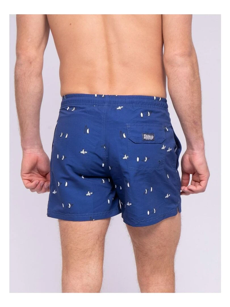 Short de bain GILSON Bleu marine