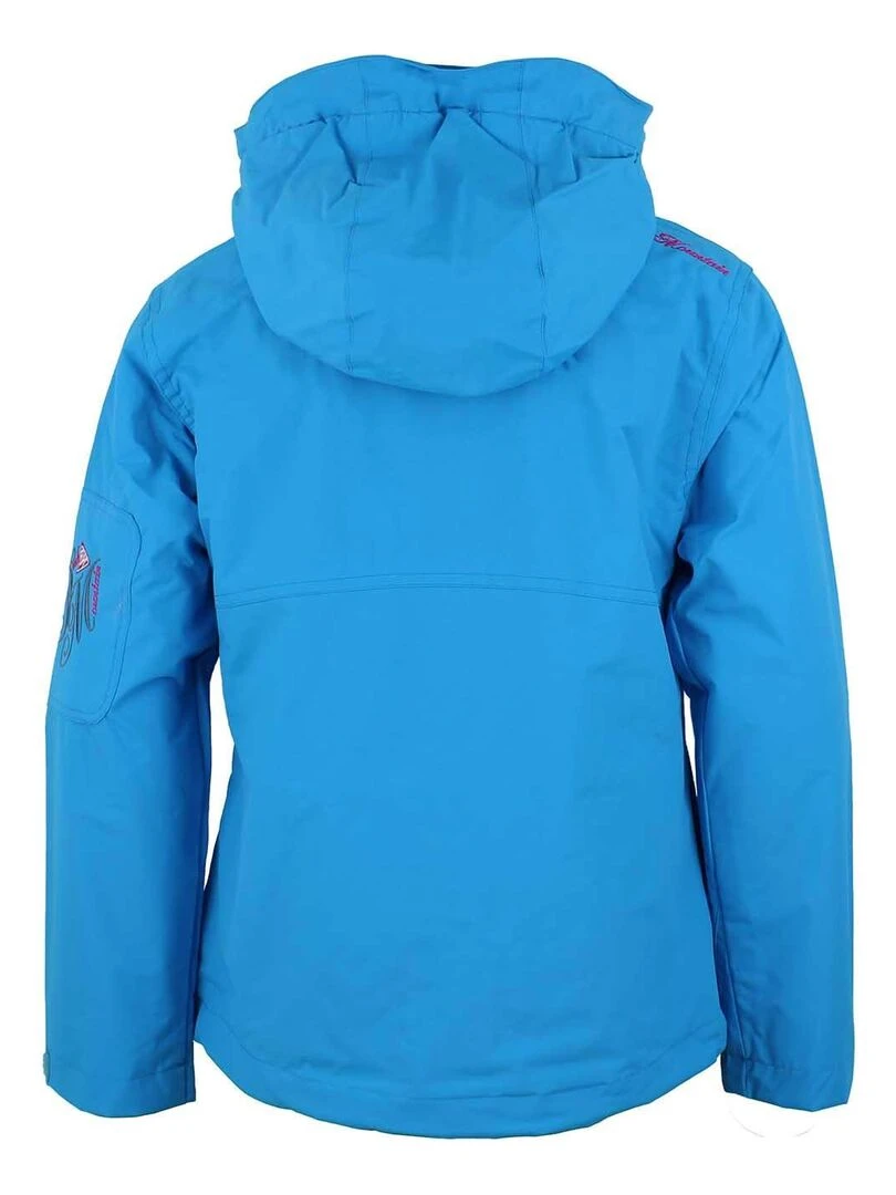 Parka de ski fille GALANI PEAK MOUNTAIN Bleu turquoise
