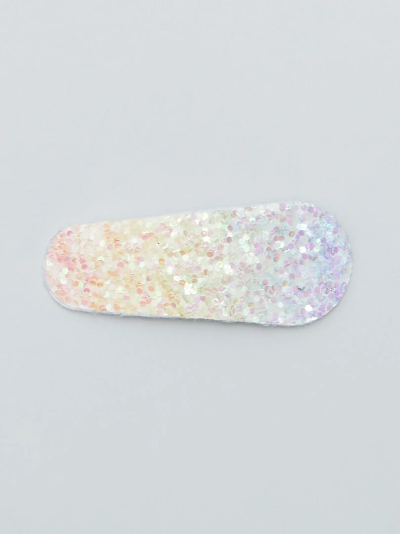 Lot de 3 pinces cheveux Multicolore