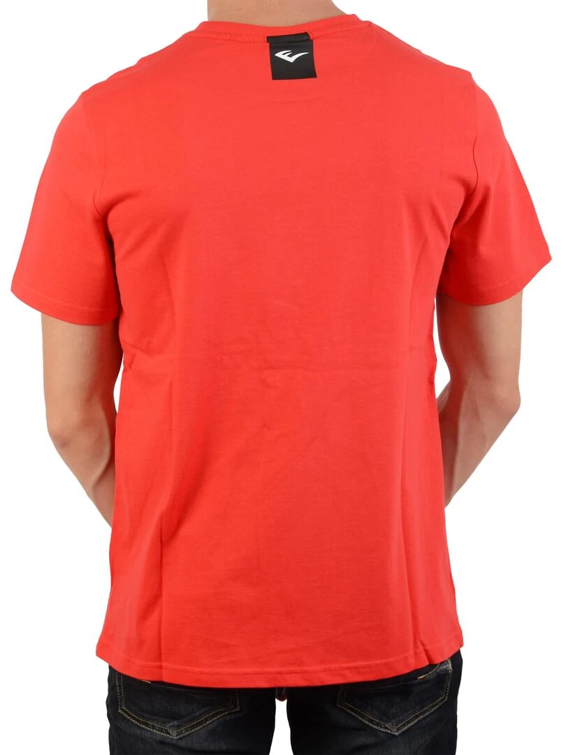 Tee Shirt Manche Courte Everlast Russel   Rouge