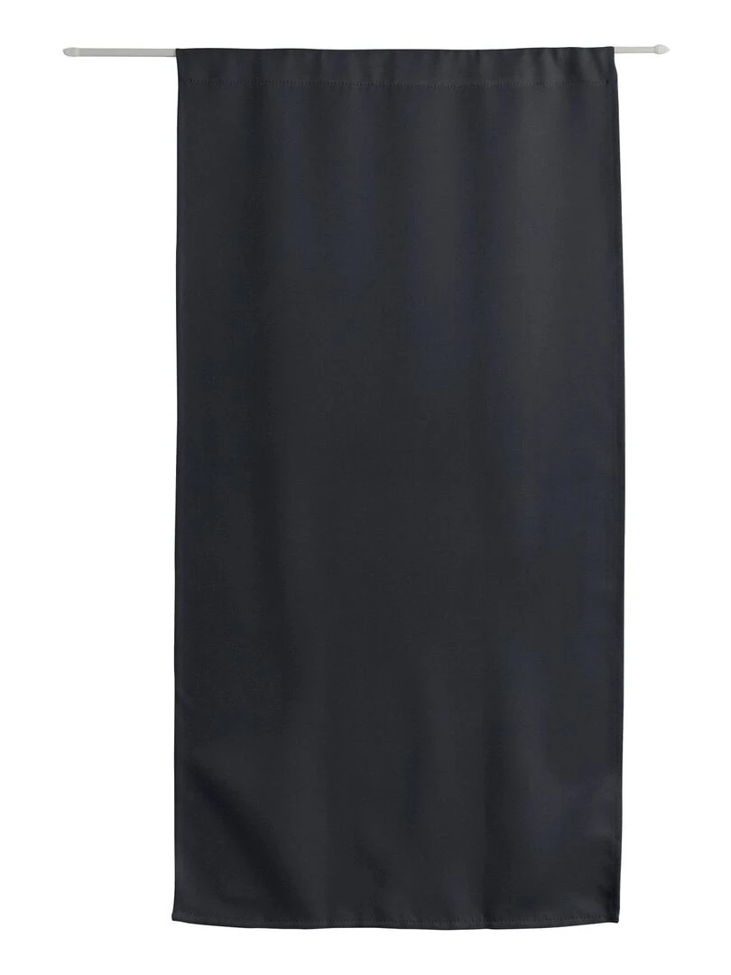 Rideau de porte occultant Gris foncé
