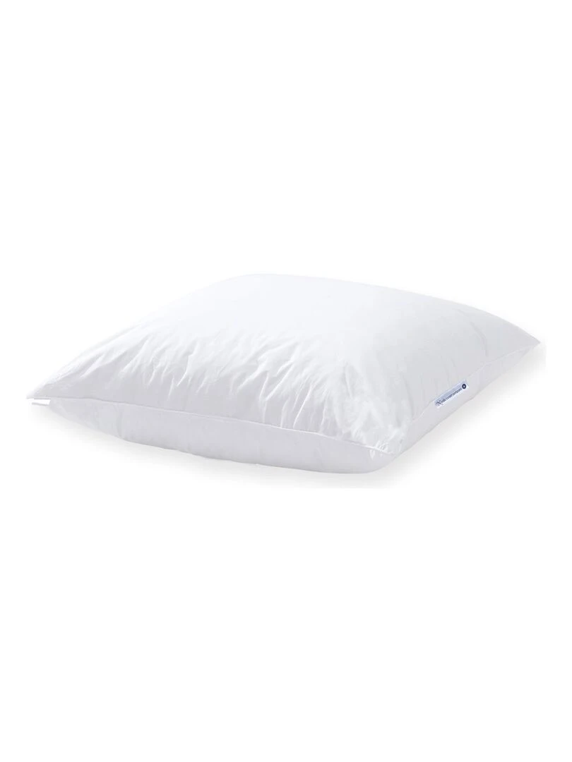 Coussin de garnissage plumes pour canapé en coton blanc 40 x 40 cm Blanc