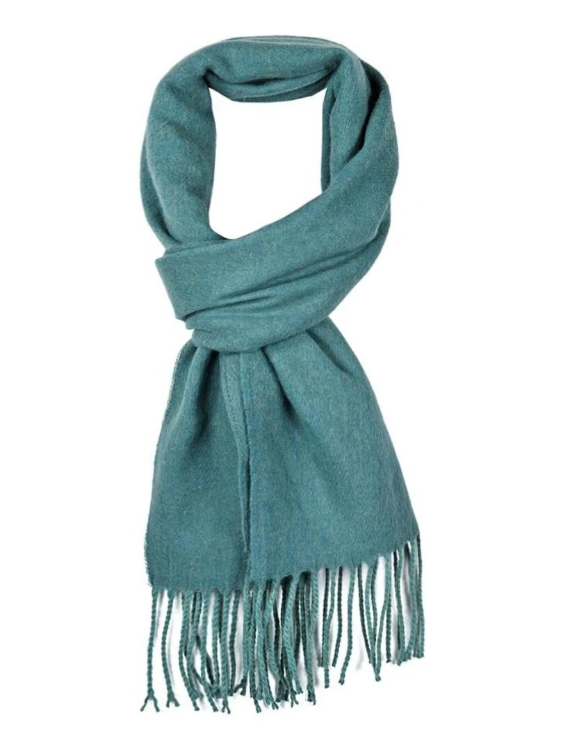 Echarpe Lana Fabriqué en France Bleu canard