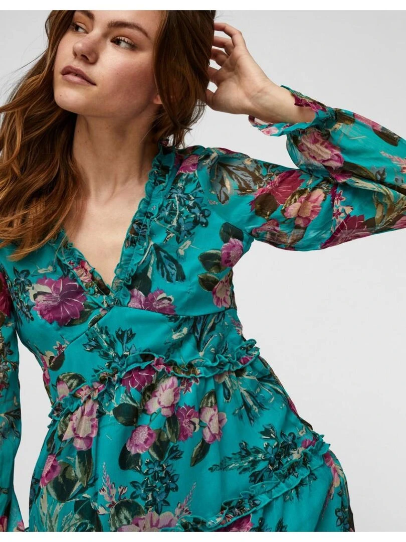 Robe courte Vero Moda   Bleu