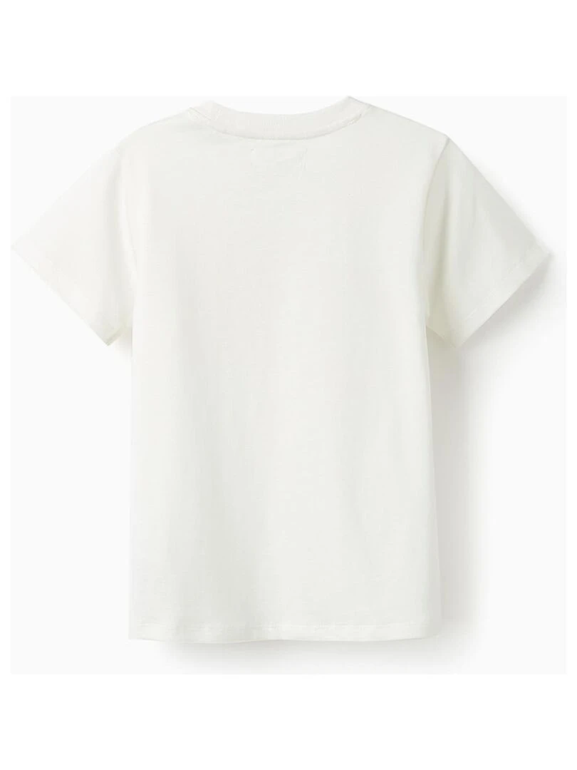 T shirt à manches courtes avec poche pour garçon manches courtes Jaune foncé