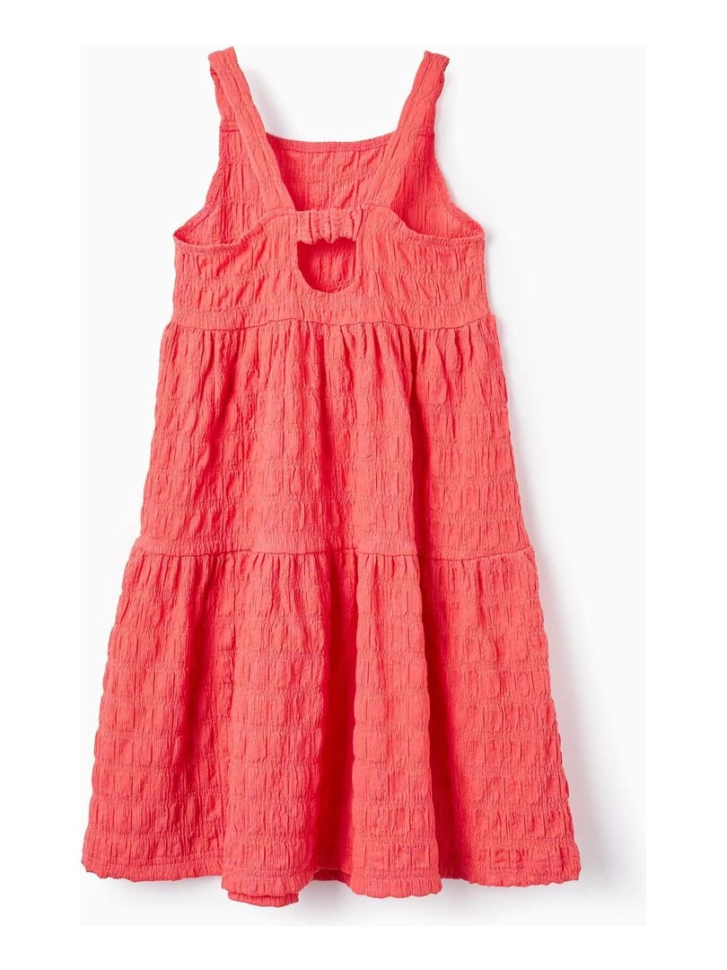 Robe Débardeur avec Texture pour Fille manches courtes CUBA Rose