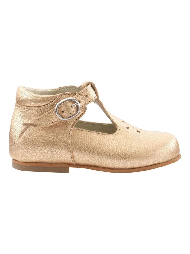 Salomé cuir Vicky Or rose