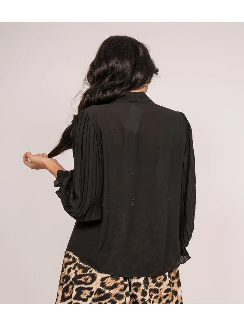 Blouse fluide FUGGIA Noir