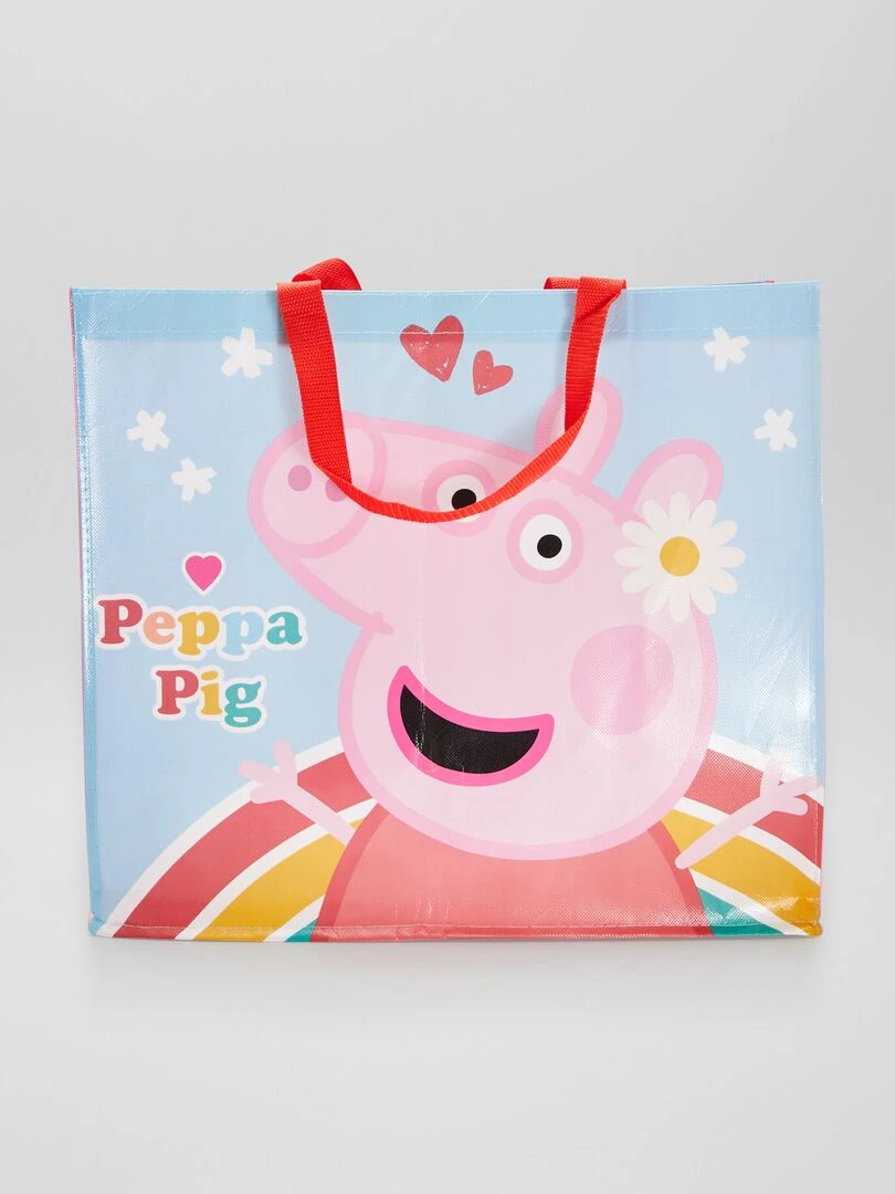 Sac cabas 'Peppa Pig'   Rose