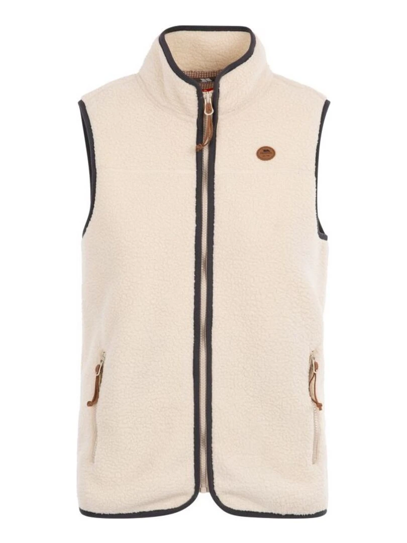 Trespass Veste sans manches NOTION Blanc nacré