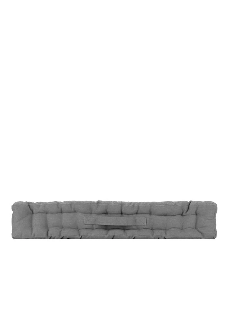 Coussin de sol coton 60 x 60 cm Loft original   Gris
