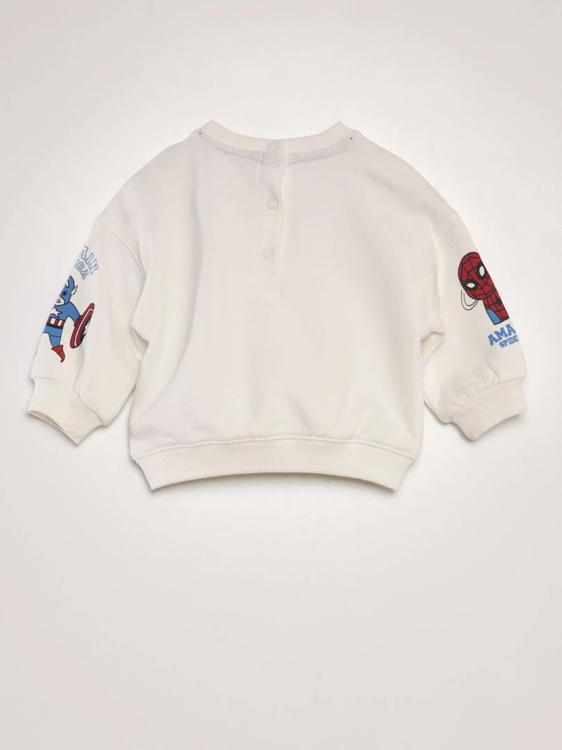 Sweat 'Marvel'   Blanc