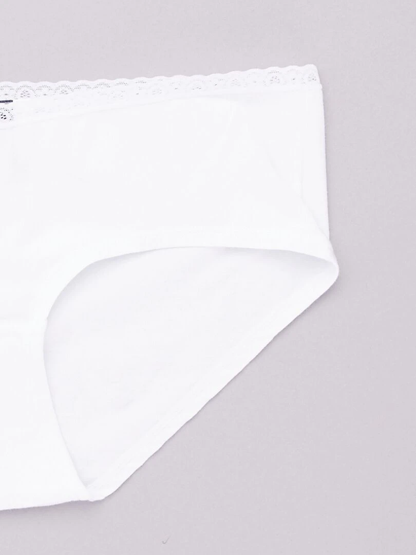 Lot de 3 shorties maternité   blanc/gris/marine
