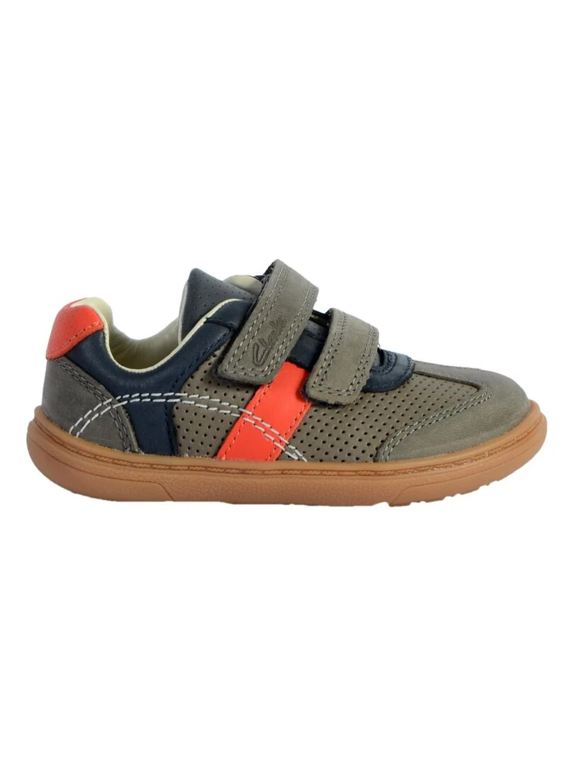 Basket Enfant Clarks Flash Metra T Gris