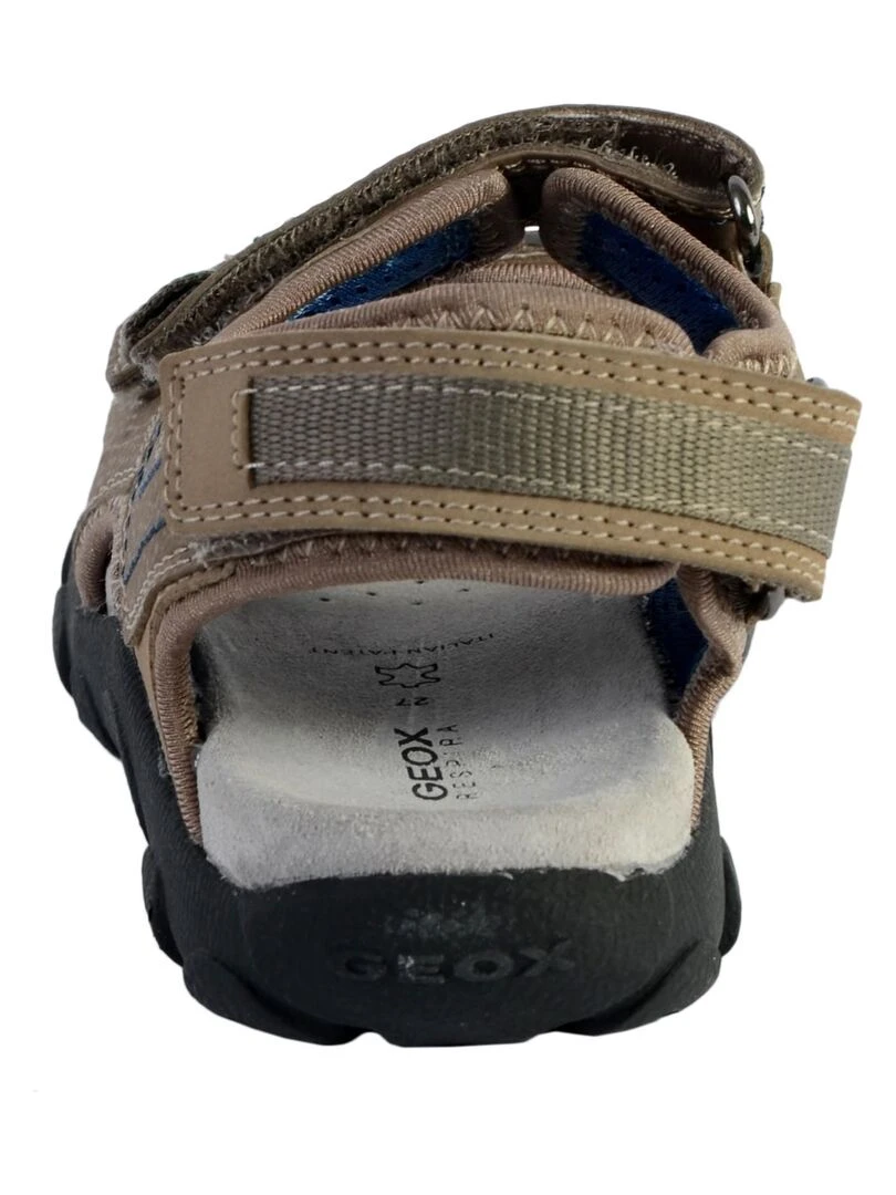 Sandales Geox EnfantGarçons J S. Strada A   Wax.Syn2+PR.DBK   Beige