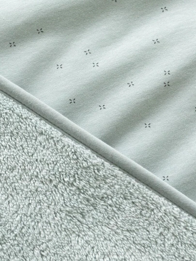 Bemini Couverture Pady jersey et softy   Vert sapin