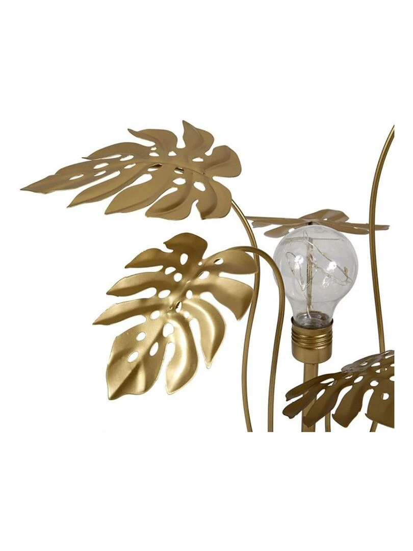 Lampe feuilles métal doré LED Doré/or