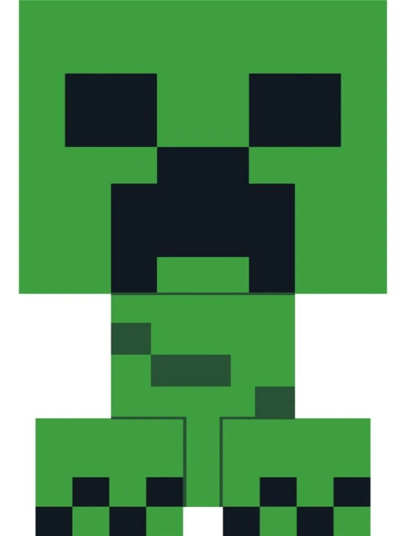 Coussin Décoratif Enfant Creeper Vert