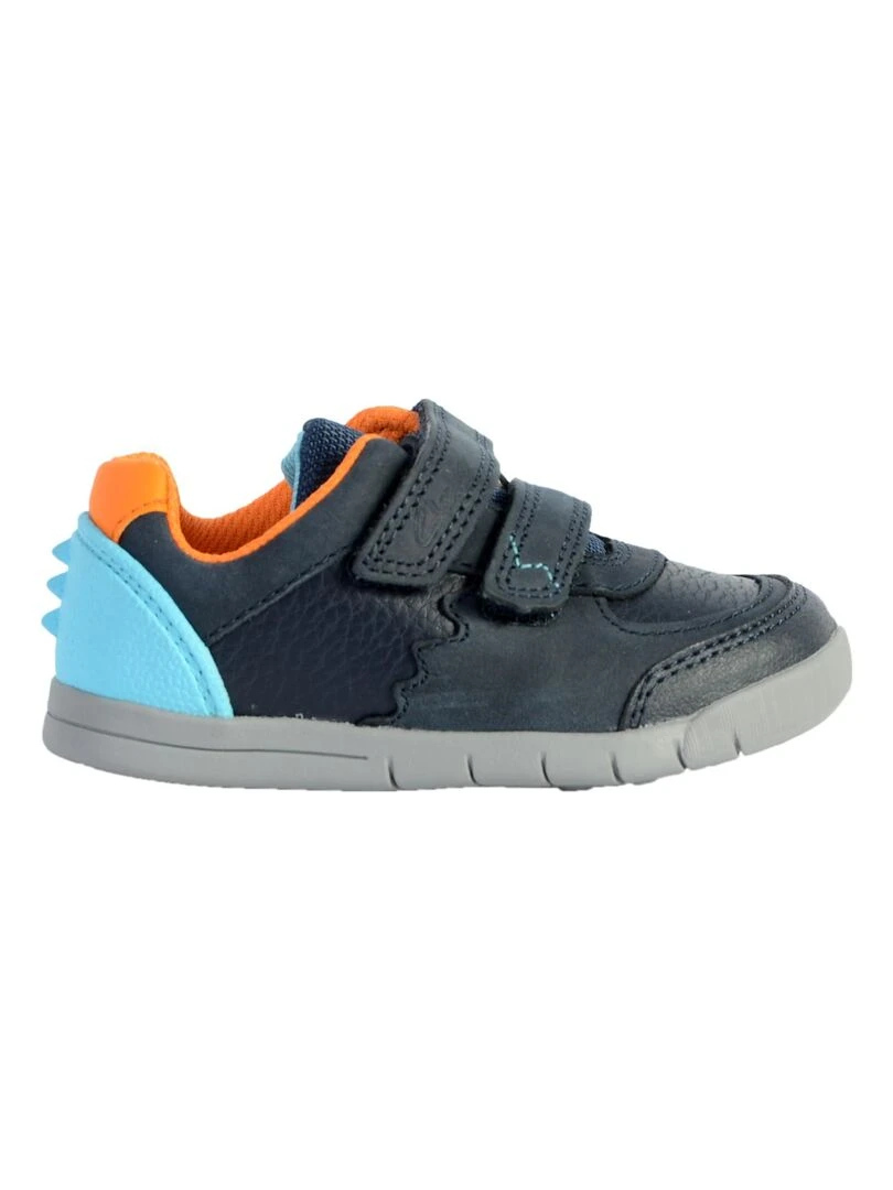 Basket Clarks enfant Rex Quest T Bleu