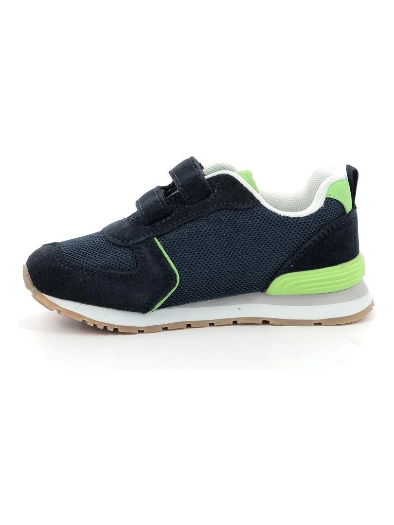 Sneakers basses Textile mesh Snookies   Bleu marine