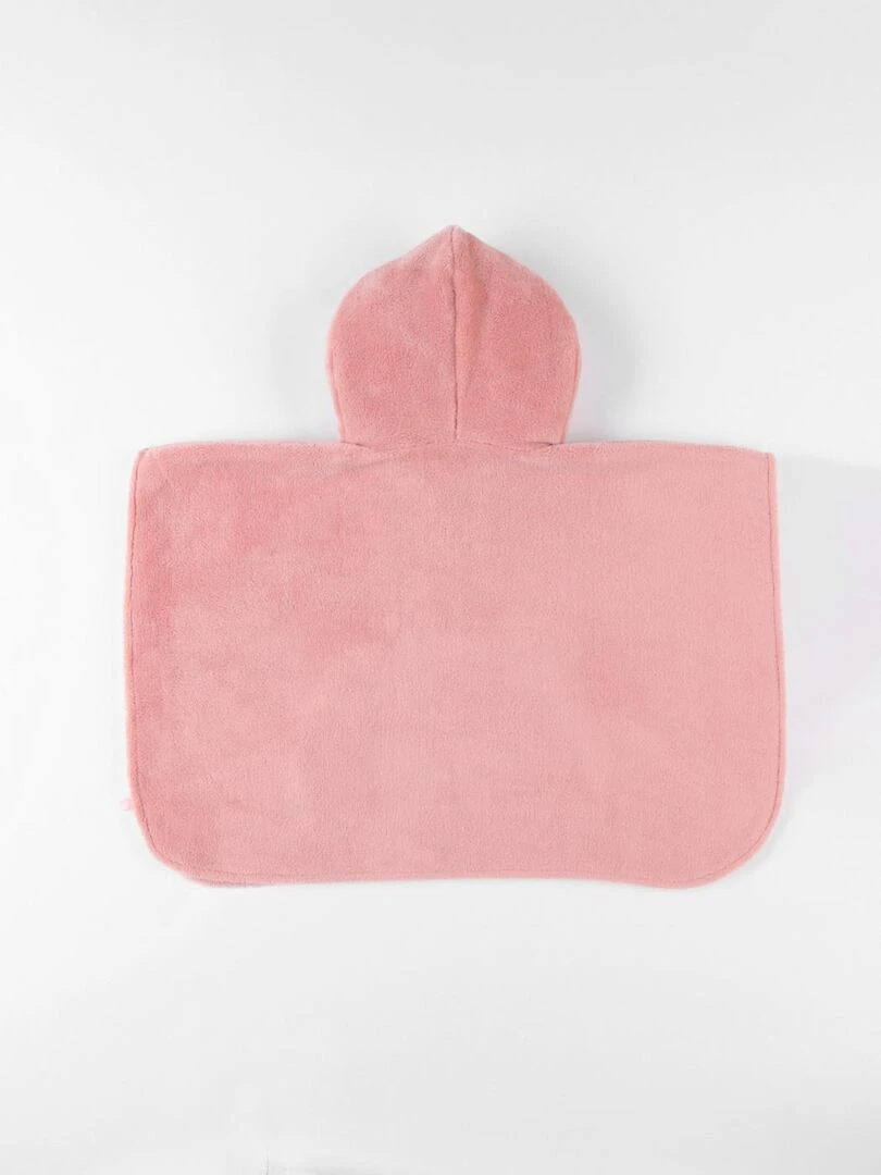 Poncho Tiga en Groloudoux®  poudré   Noukie's   Rose