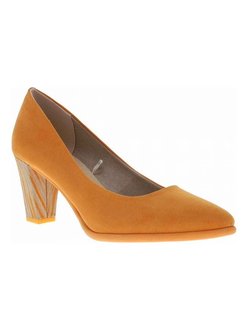 MARCO TOZZI Escarpins à talon entonnoir Orange