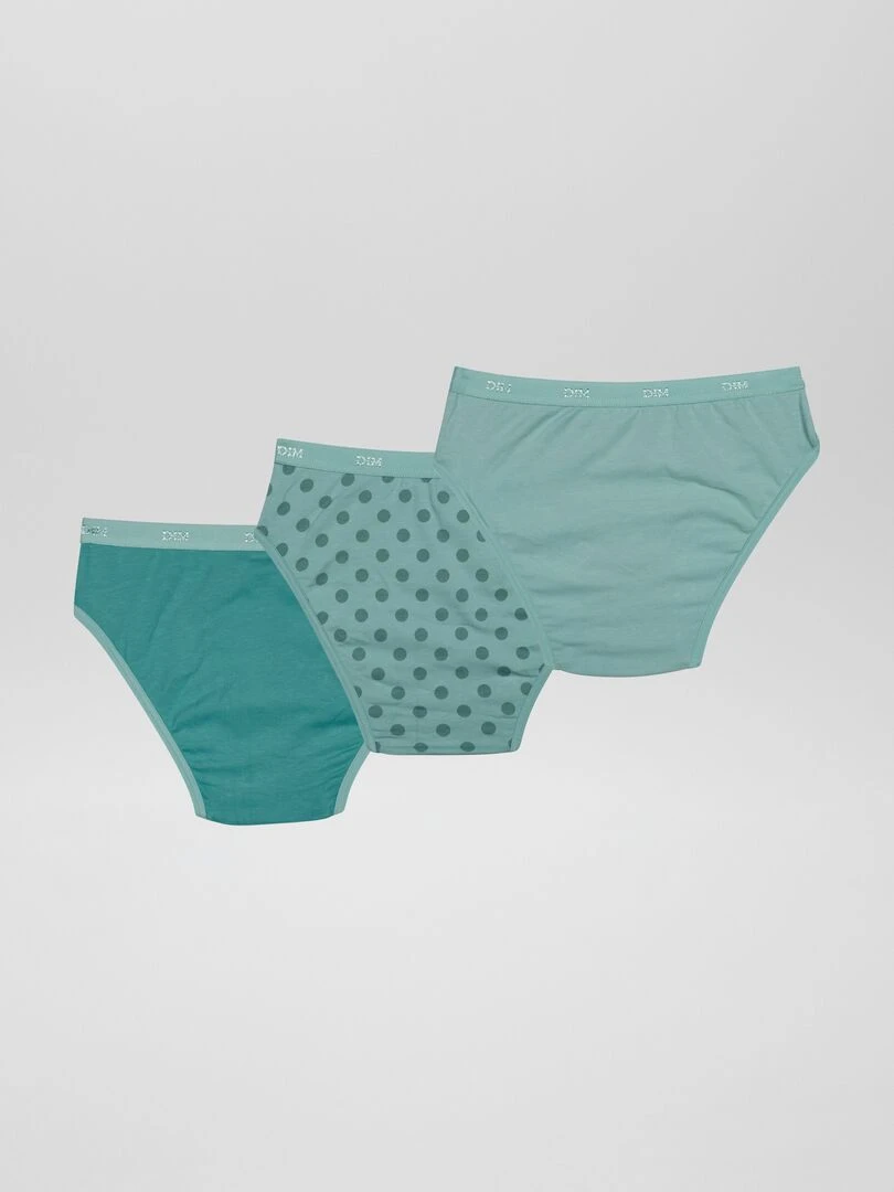 Lot de 3 culottes 'DIM' Bleu