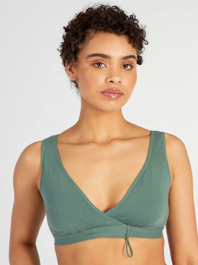 Soutien gorge triangle So Easy Vert