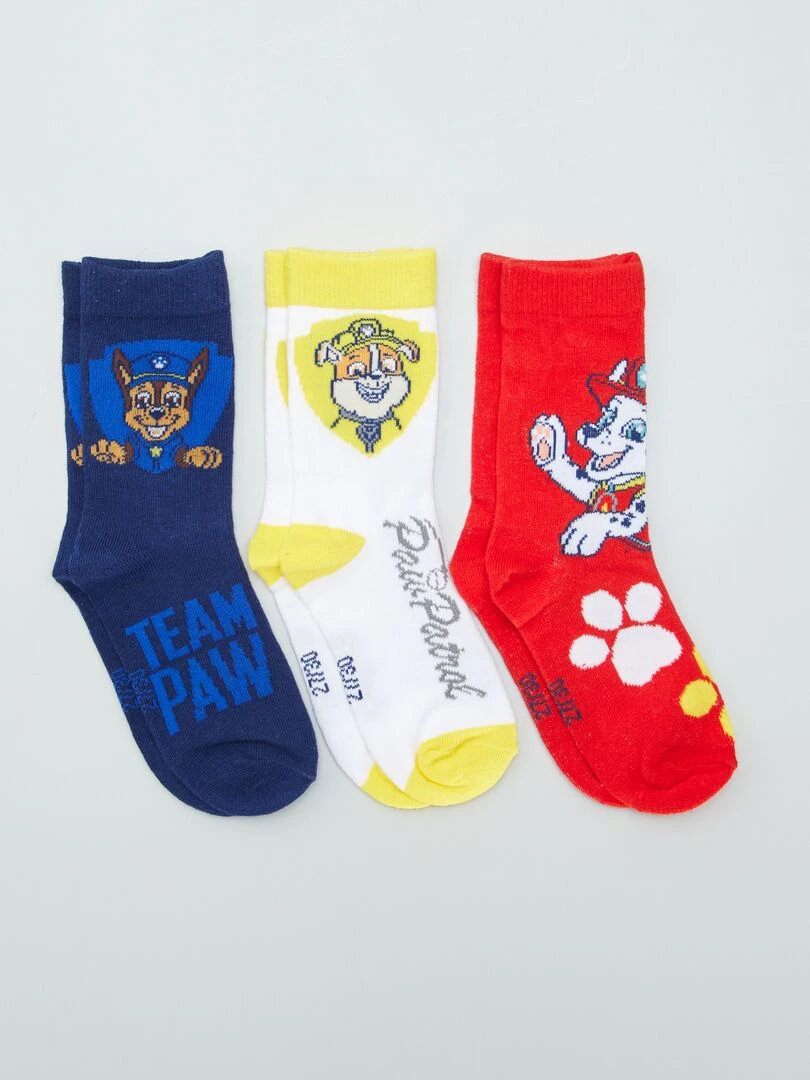Lot de chaussettes 'Pat 'Patrouille' Bleu